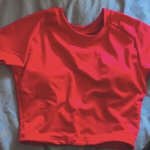 Red Buff Bunny swim top